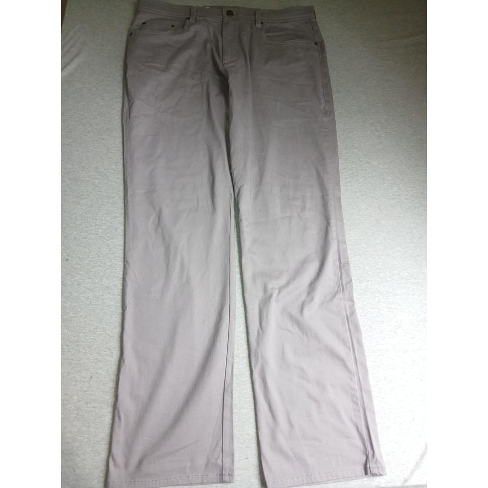 Onward Reserve Pants 36x32 Straight Leg Comfort Stretch Twill Preppy Everyday